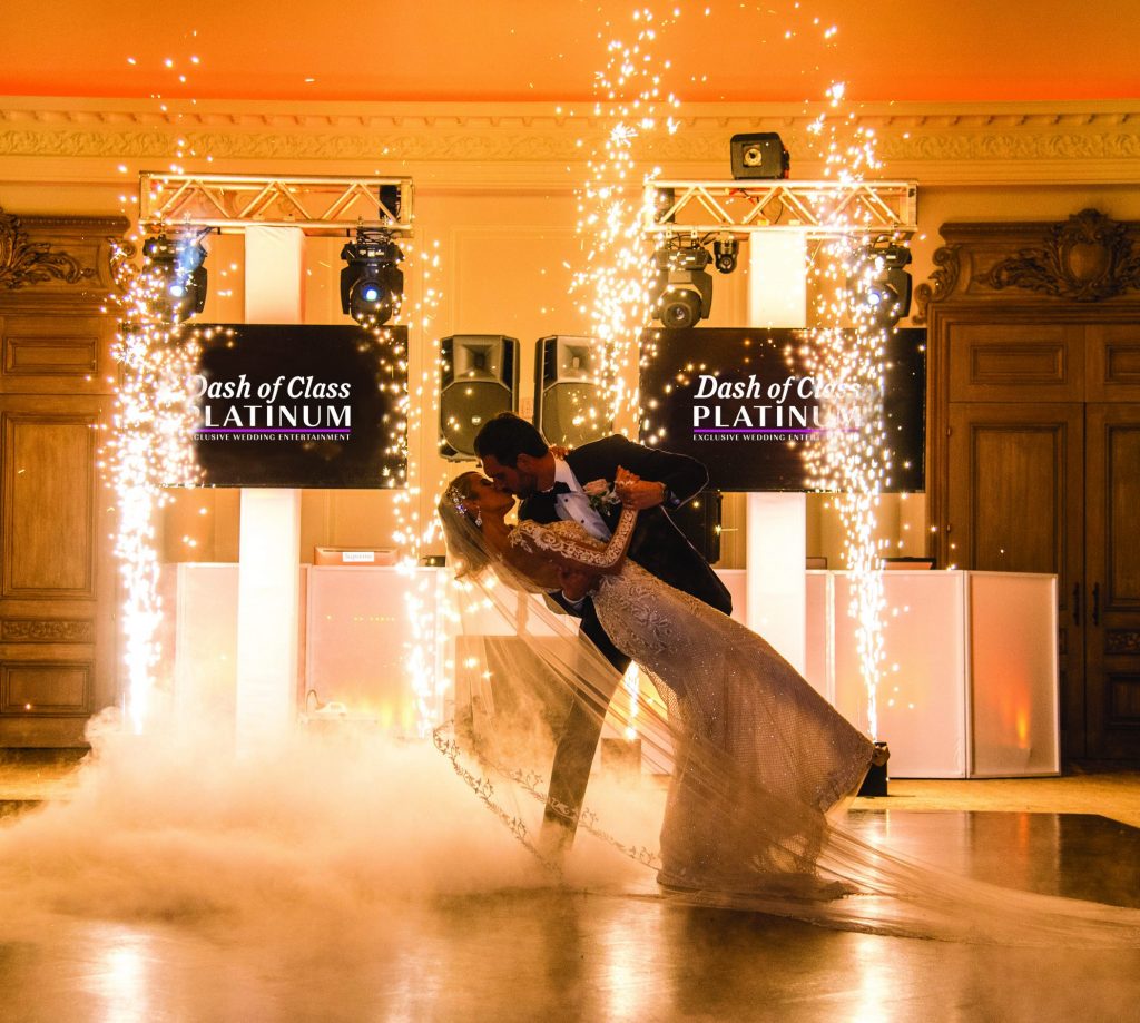 wedding reception special effects