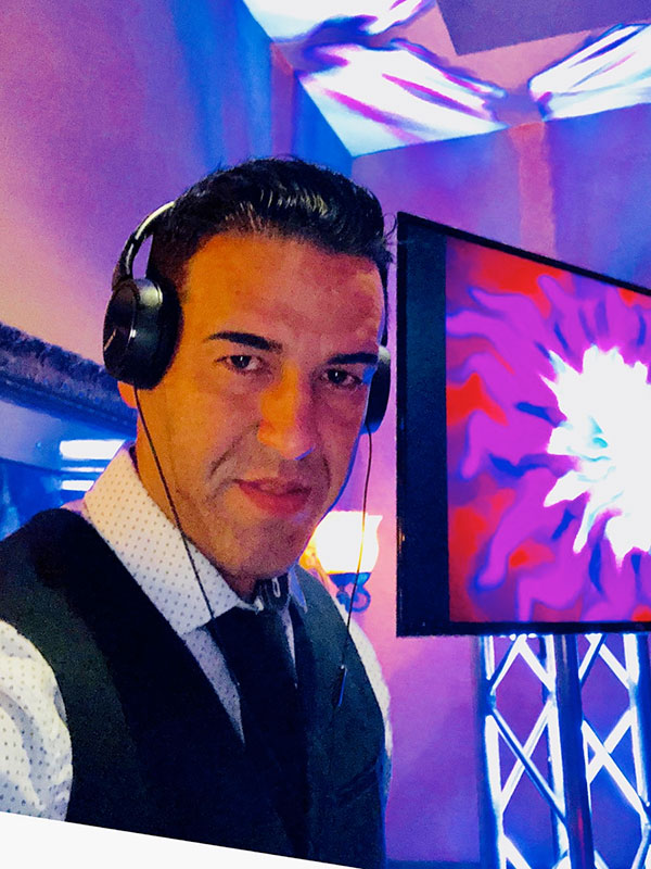 Carlos Carrio - DJ booth at event